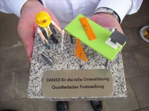 Read more about the article Quartierladen Postsiedlung: Dankeschön Bauverein AG!