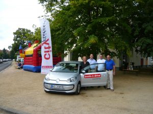 Read more about the article Carsharing Station in der Postsiedlung offiziell eröffnet!
