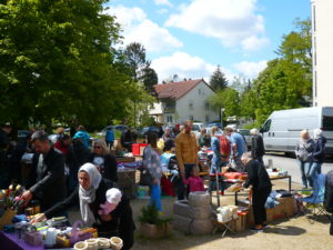 Read more about the article Impressionen vom Flohmarkt in der Postsiedlung am 12.Mai 2019