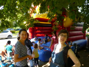 Read more about the article Postsiedlungs-Sommerfest bei blauem Himmel und Sonnenschein…
