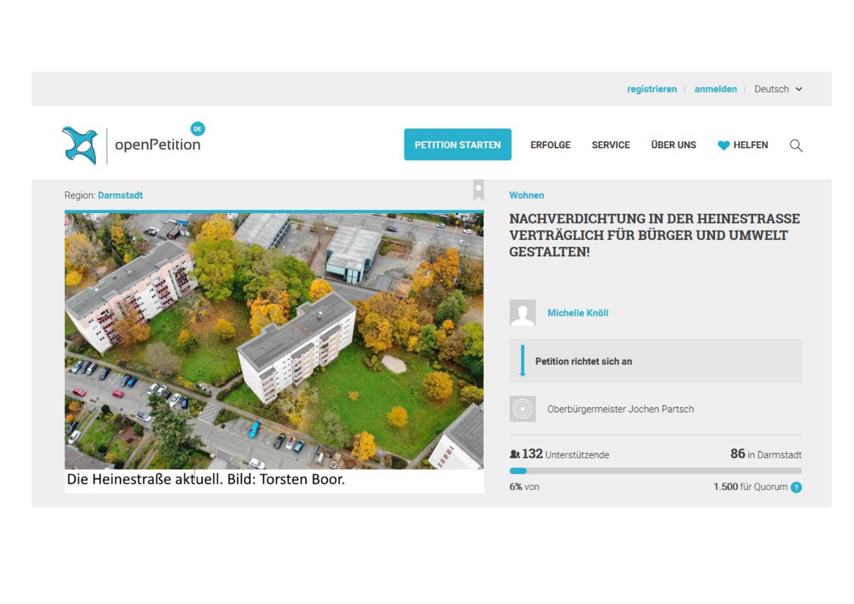 You are currently viewing VONOVIA-Bauvorhaben Heinestraße: Anwohner starten Petition gegen maximale Verdichtung…