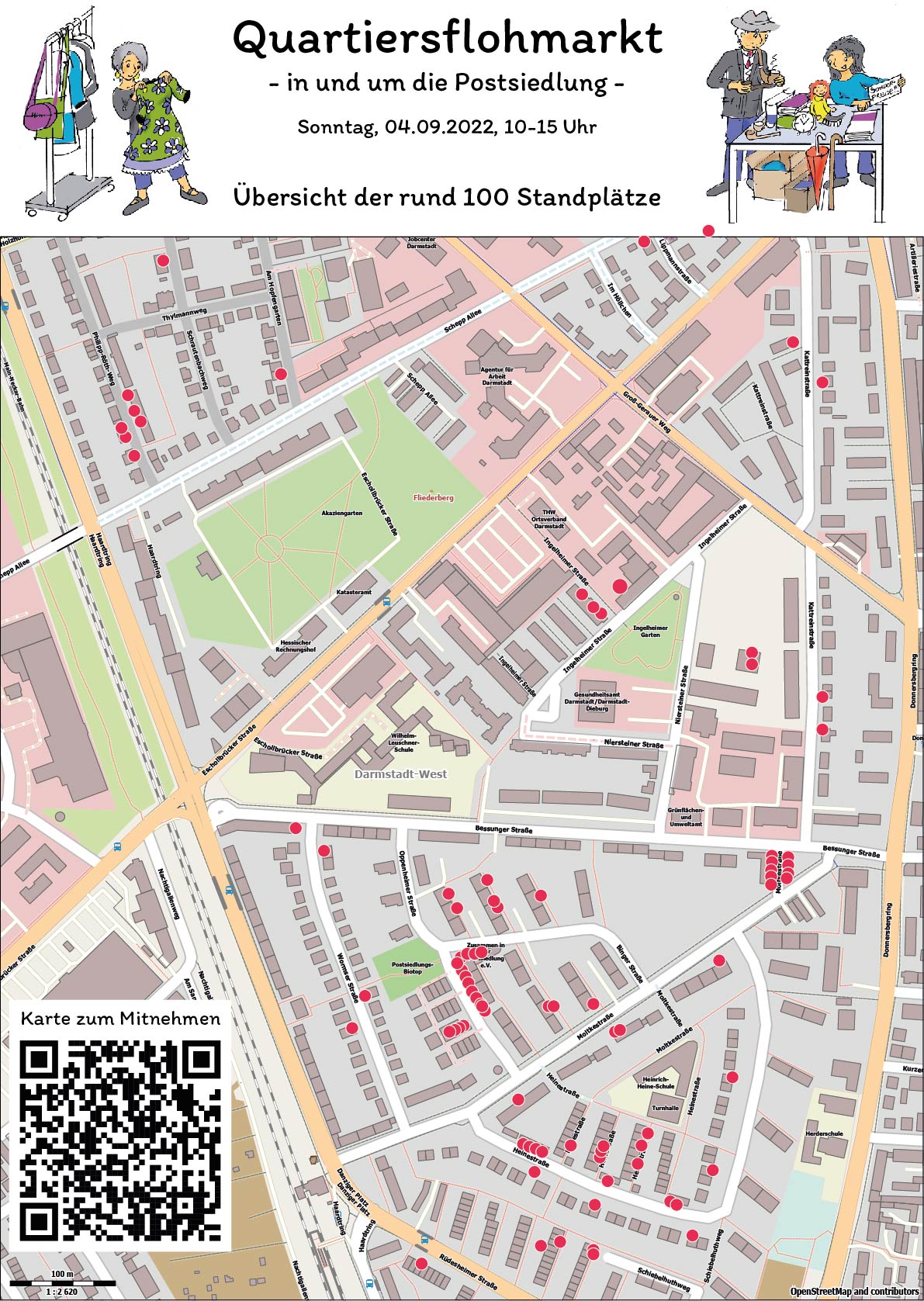 You are currently viewing Quartiers-Flohmarkt: Hier ist die Übersichtskarte mit allen Ständen!
