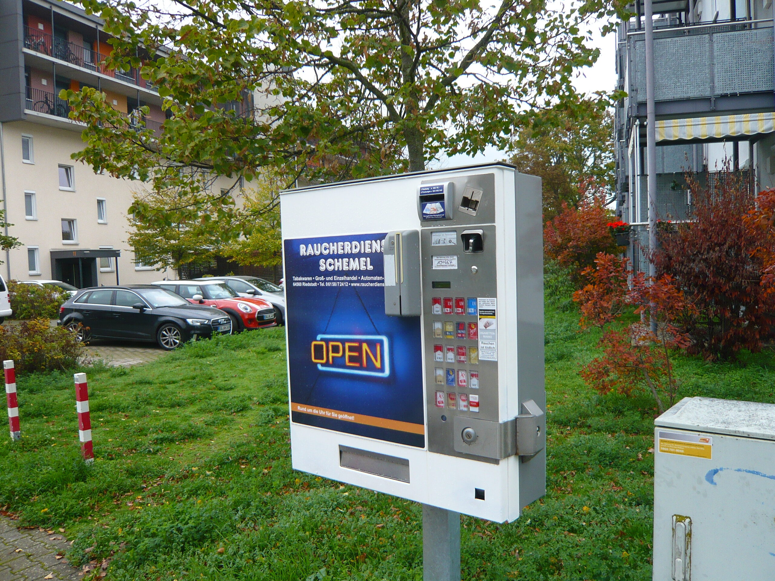 Read more about the article Quartier: Invasion der Zigaretten-Automaten…