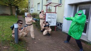 Read more about the article Darmstadt: Ghostbusters – 4. Einsatz im Quartier gegen Wohnungsleerstand und Horror-Mieten…