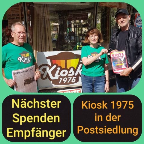 Read more about the article Kiosk 1975: Nächster großer Schallplatten-Flohmarkt in Darmstadt am 17.09.2023 zu unseren Gunsten!