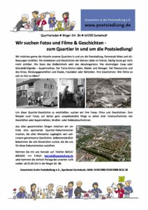 Read more about the article Quartier: Große Flyer-Aktion informiert über Kiosk 1975-Angebote im Winter + Aufruf zur Historie